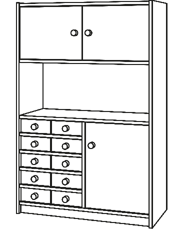 Wandschrank