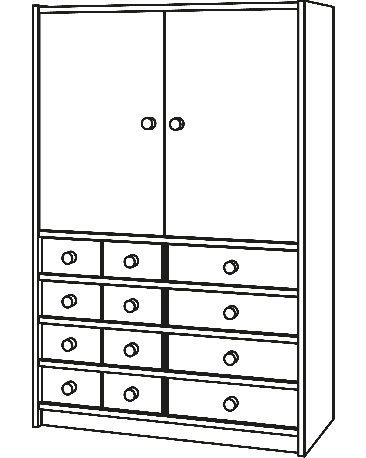 Wandschrank