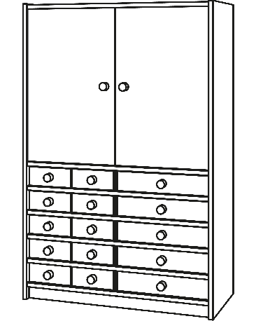 Wandschrank