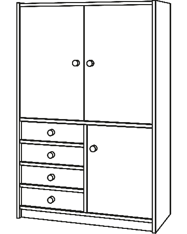 Wandschrank