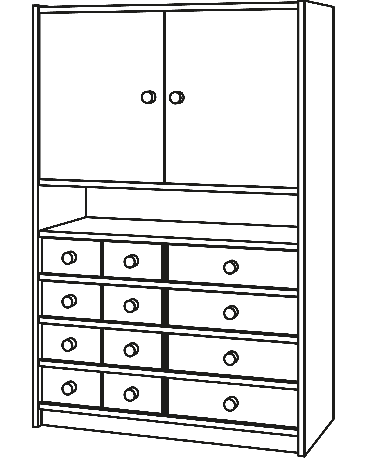 Wandschrank