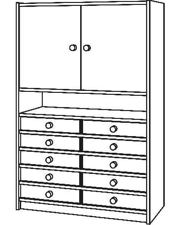 Wandschrank