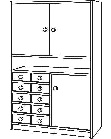 Wandschrank