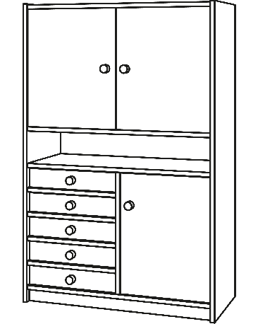 Wandschrank