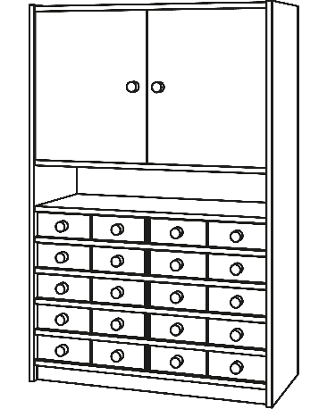 Wandschrank