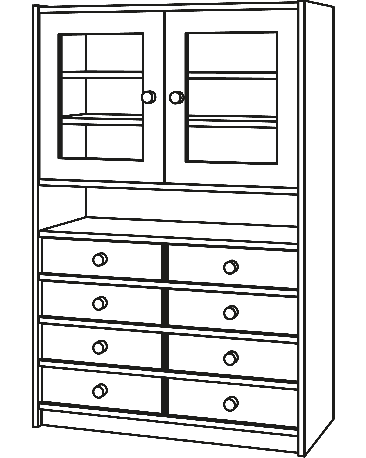 Wandschrank