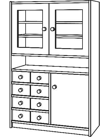 Wandschrank