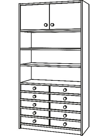 Wandschrank