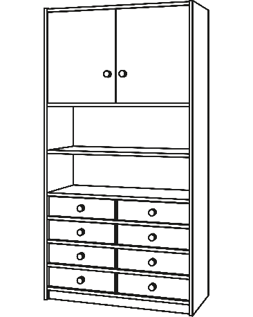 Wandschrank