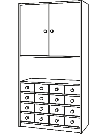 Wandschrank