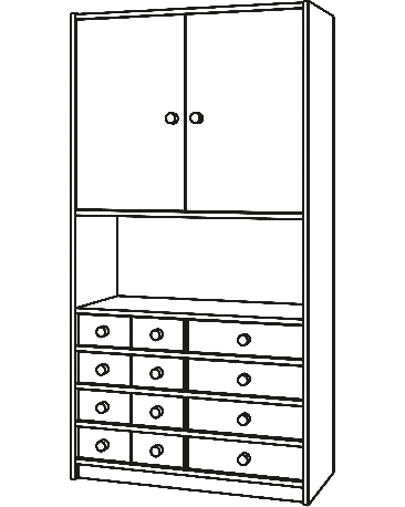 Wandschrank