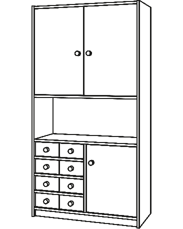 Wandschrank