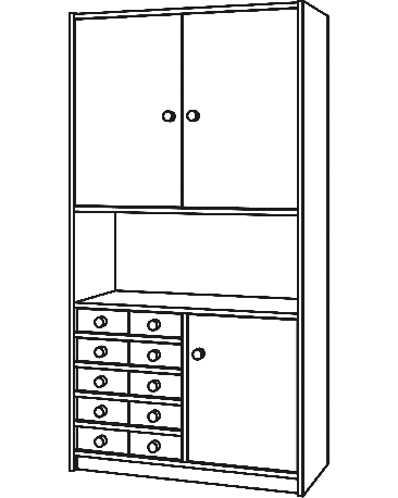 Wandschrank