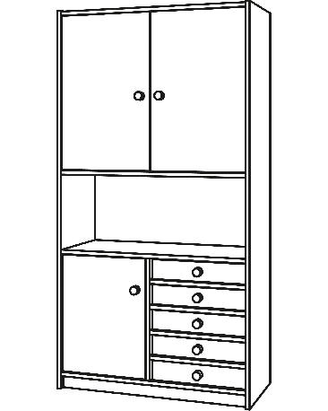 Wandschrank