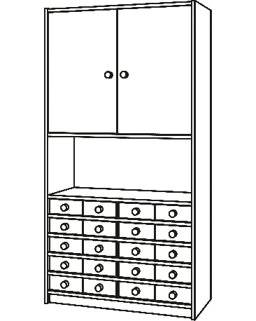 Wandschrank