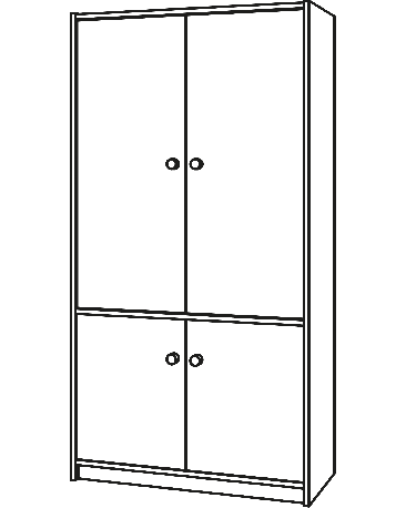 Wandschrank