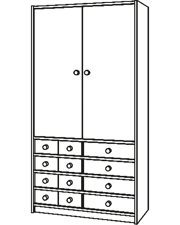 Wandschrank