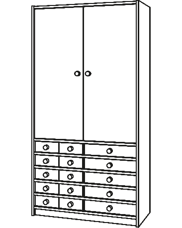 Wandschrank