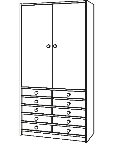 Wandschrank