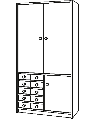 Wandschrank