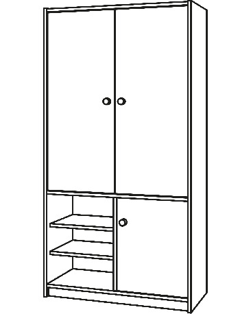 Wandschrank