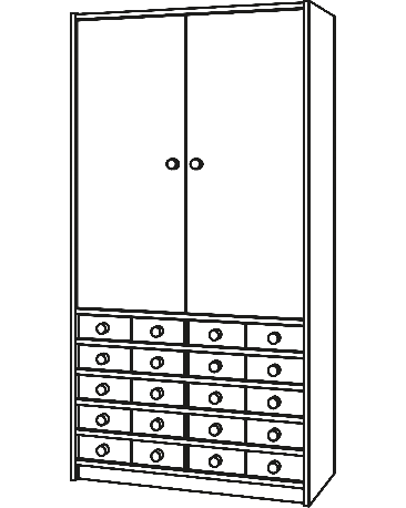 Wandschrank