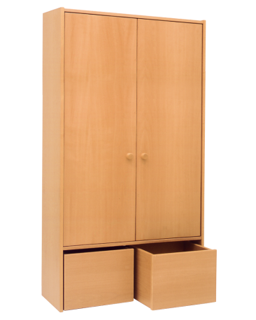 Rollcontainerschrank, Höhe 198cm