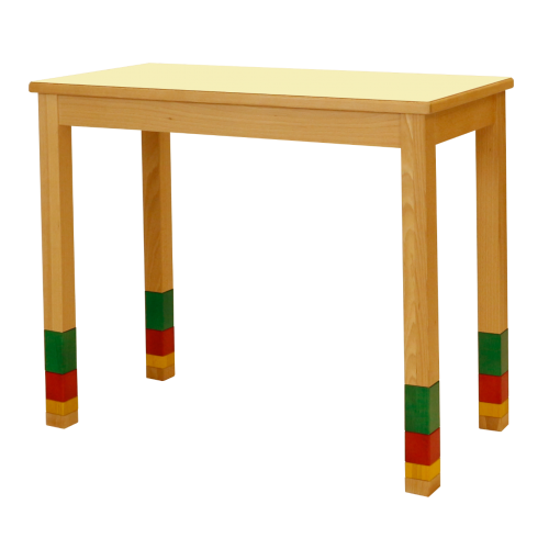 Spieltisch quadratisch, höhenverstellbar