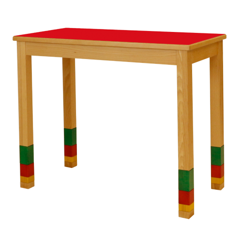 Spieltisch quadratisch, höhenverstellbar